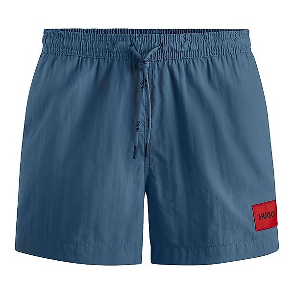 HUGO Badeshorts Dominica mit großem Marken-Patch günstig online kaufen