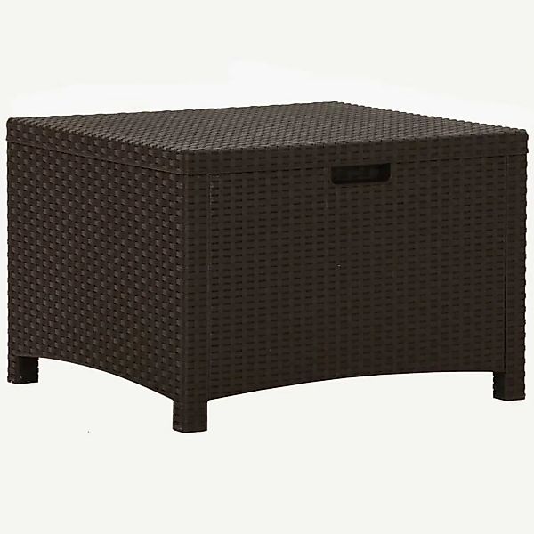 Vidaxl Garten-aufbewahrungsbox 60x54x41 Cm Pp Rattan Braun günstig online kaufen