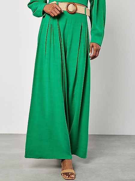 Apricot Stoffhose Palazzo-Hose, (mit Gürtel) mit günstig online kaufen