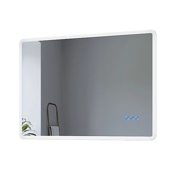 Aquabatos LED Wandspiegel Badspiegel mit Beleuchtung 3 Lichtfarben Kaltweiß günstig online kaufen