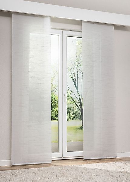 LYSEL® Schiebegardine Manakara, (1 St), transparent, günstig online kaufen
