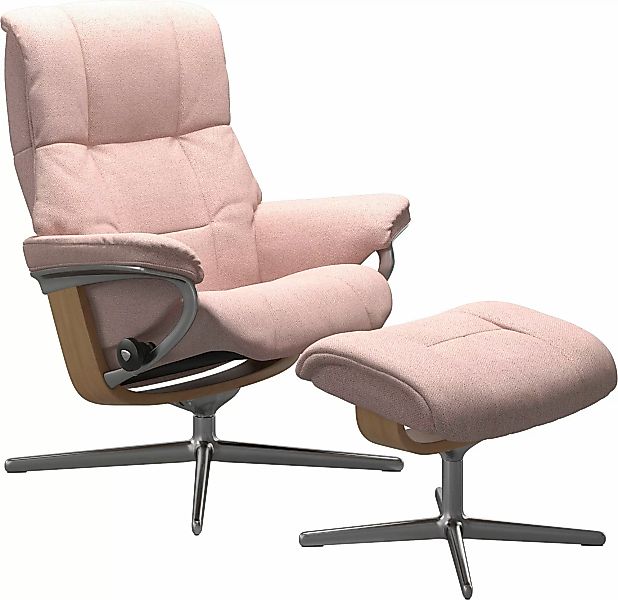 Stressless Fußhocker "Mayfair", mit Cross Base, Größe S, M & L, Holzakzent günstig online kaufen