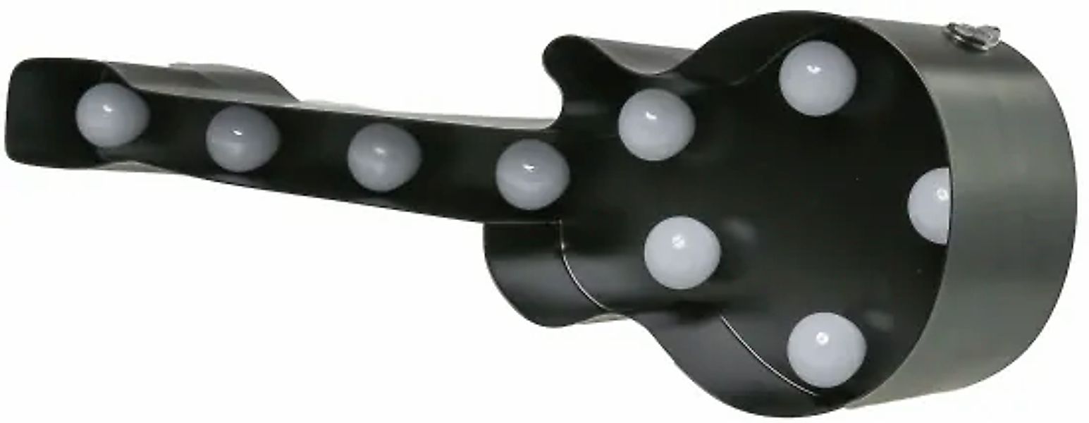 MARQUEE LIGHTS LED Dekolicht »Old Guitar«, 9 flammig, Leuchtmittel LED-Modu günstig online kaufen