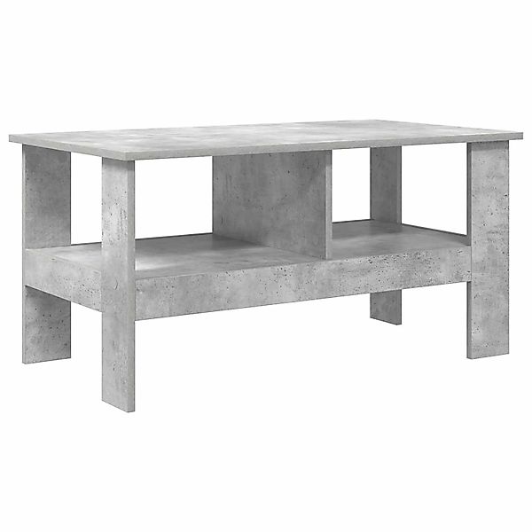 vidaXL Couchtisch Beton Grau 90 x 50 x 45 cm Holzwerkstoff 8000255 günstig online kaufen
