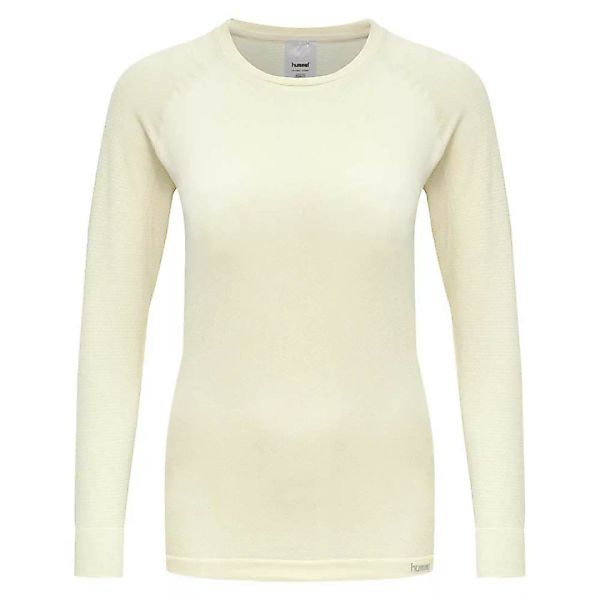 Hummel Cleaa Seamless Langarm-t-shirt XL-XX Bone White günstig online kaufen