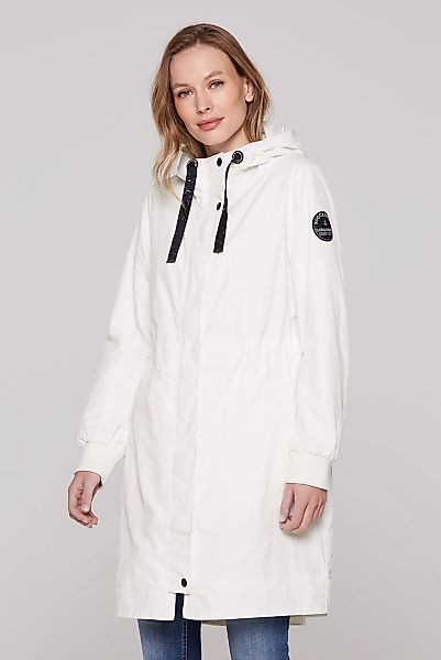 SOCCX Parka, mit Kapuze, mit Rippbündchen im Ärmel günstig online kaufen