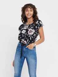 ONLY Blusenshirt (1-tlg) ONLVIC S/S AOP günstig online kaufen