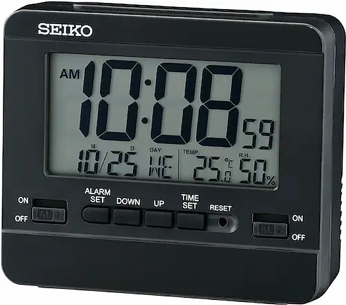 Seiko Quarzwecker »QHL086K«, Digitalwecker, Wecker, Schlafzimmer,Piepalarm, günstig online kaufen