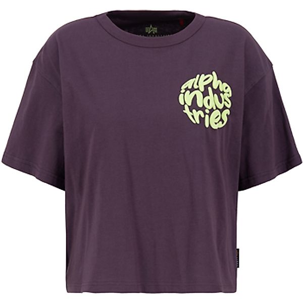 Alpha Industries  T-Shirt Logo T-Shirt W - Plum günstig online kaufen
