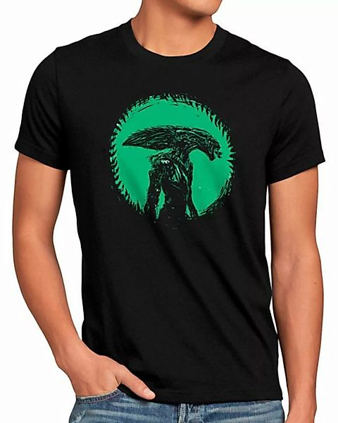 style3 Print-Shirt Herren T-Shirt No hear you scream xenomorph alien ridley günstig online kaufen