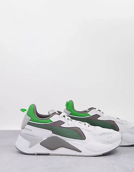 PUMA – RS-X Hard Drive – Sneaker in Weiß und Grau günstig online kaufen