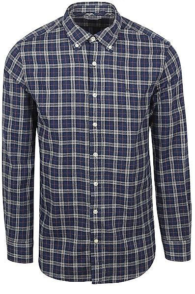 McGregor Hemd Flanel Karos Navy - Größe XXL günstig online kaufen