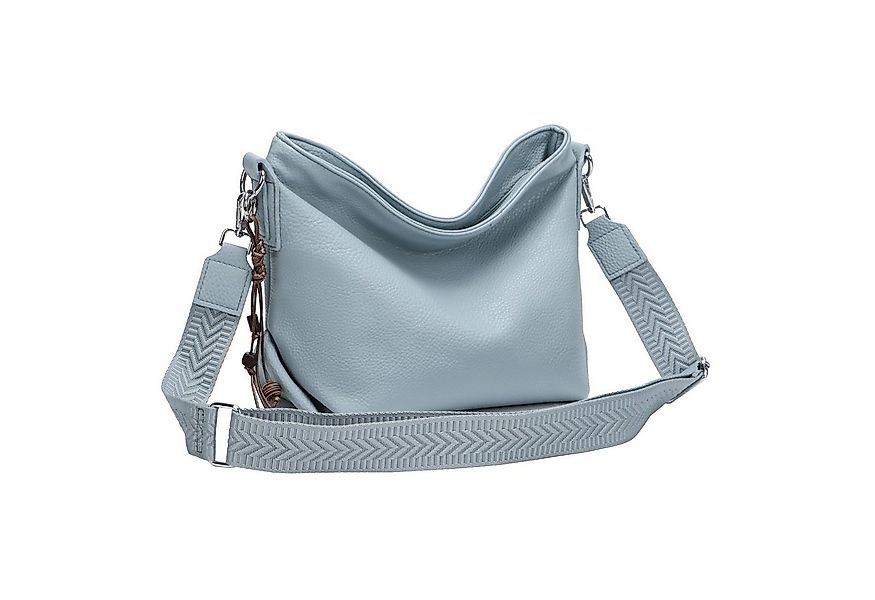 ITALYSHOP24 Schultertasche DAMEN TASCHE Crossbody Shopper Umhängetasche Bru günstig online kaufen