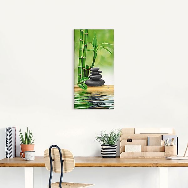 Artland Wandbild »Spa Konzept Zen Basaltsteine«, Zen, (1 St.), als Leinwand günstig online kaufen