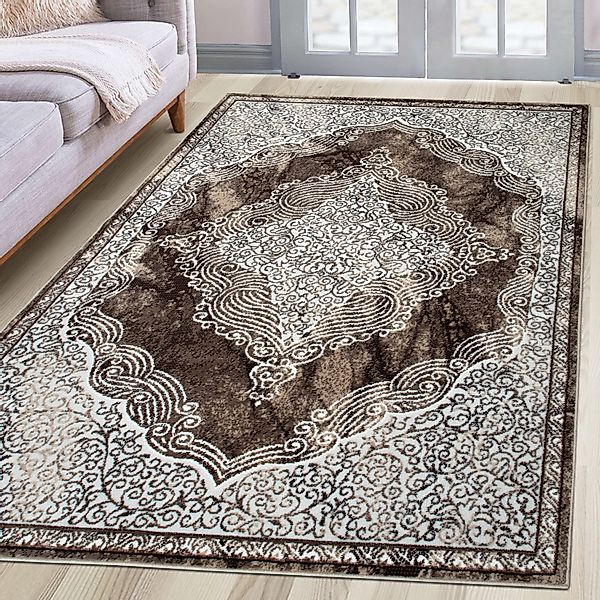 my home Teppich Harvii, kurzflor, rechteckig, günstig online kaufen