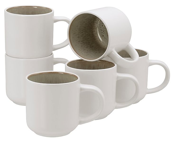 my home Becher »modernes 6-teiliges Kaffeebecher-Set Nydala« hohe Haltbarke günstig online kaufen