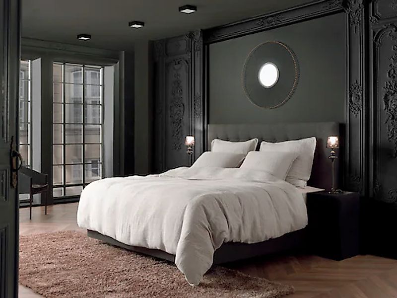 YELLOW Bettwäsche »Garza« 2 Stk. tlg. Uni Design, 100% Baumwolle ab 135x200 günstig online kaufen