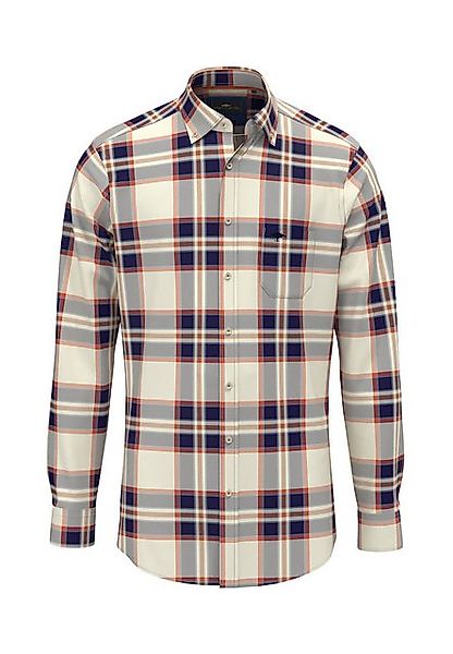 FYNCH-HATTON Karohemd mit klassischem Button-Down-Kragen günstig online kaufen