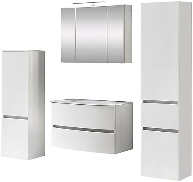 welltime Badezimmer-Set »Kaunas« Set, 4 Stk. tlg. günstig online kaufen