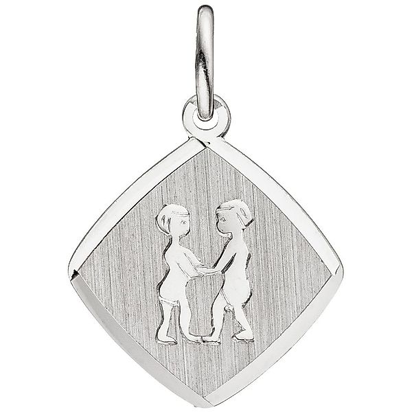 Schmuck Krone Kettenanhänger Sternzeichen Zwilling, Anhänger günstig online kaufen