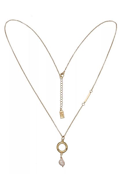 leslii Kette ohne Anhänger "Halskette Pearls Gold", mit stilvoller Kunstper günstig online kaufen