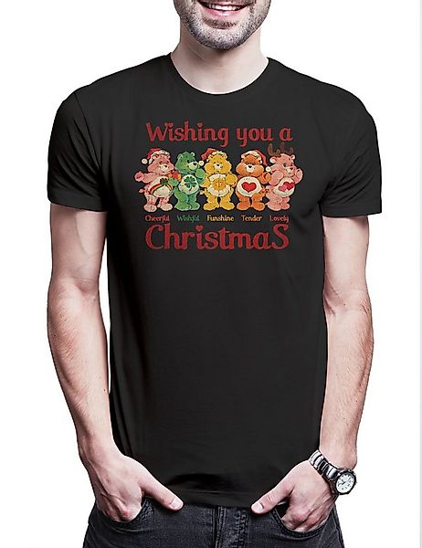 Urban Backwoods Print-Shirt Christmas Bears Wish Herren T-Shirt Care X-Mas günstig online kaufen