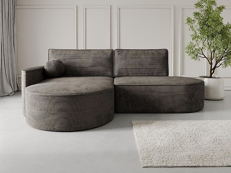 Compleo Ecksofa L MORENO, Designer Couch günstig online kaufen