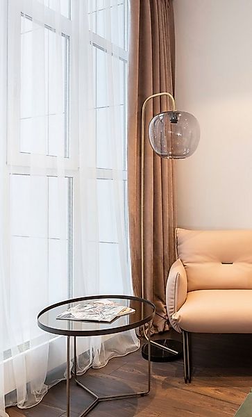 HOME WOHNIDEEN Vorhang CROSTA (1 St), Faltenband, transparent, Faltenbandst günstig online kaufen