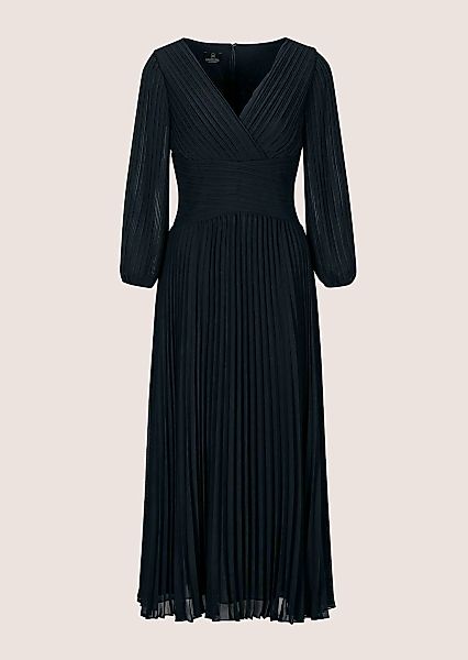 MADELEINE Plisseekleid "Abendkleid Chiffonkleid mit Wickel-Optik" Plissiert günstig online kaufen