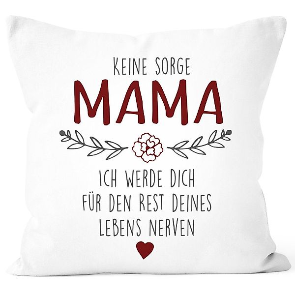 SpecialMe Dekokissen Kissen-Bezug Spruch "Keine Sorge günstig online kaufen