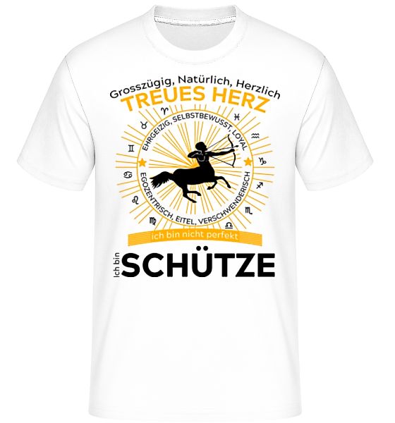 Sternzeichen Schütze · Shirtinator Männer T-Shirt günstig online kaufen