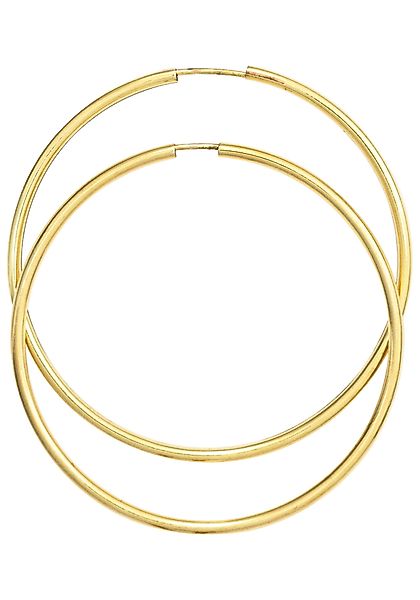 JOBO Paar Creolen, 585 Gold 46 günstig online kaufen