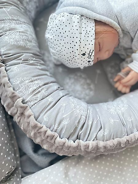 Loolay Bettnestchen MINKY/ Baumwolle BABYNEST Babykokon Geschenk Babyaustat günstig online kaufen