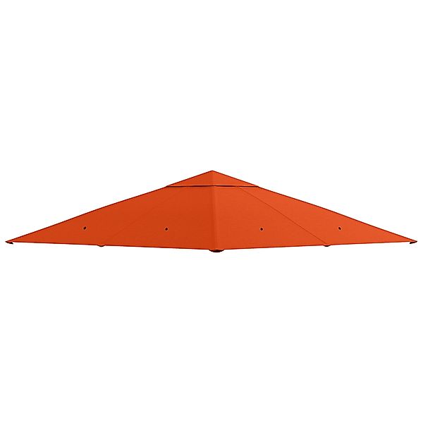 Outsunny Ersatzdach Pavillon Sonnenschutzabdeckung aus Polyester 2,98 x 2,9 günstig online kaufen