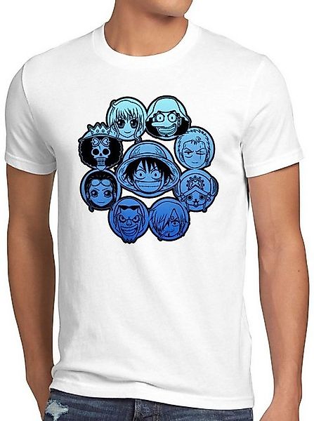 style3 T-Shirt Piratenbande Ruffy Zorro one piece japan luffy manga monkey günstig online kaufen