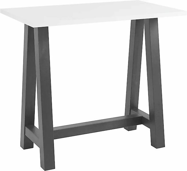 Mäusbacher Bartisch, Gestell in X-Form (Breite 120, 140 oder 160 cm) günstig online kaufen