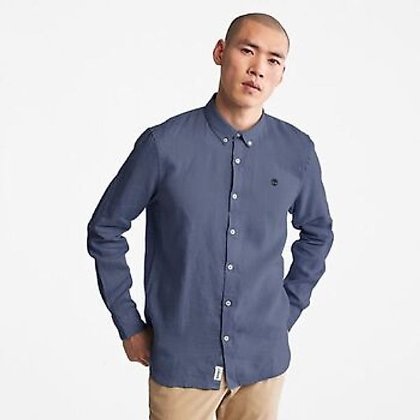 Timberland  Hemdbluse TB0A2DC32881 - LINEN SHIRT-DARK DENIM günstig online kaufen