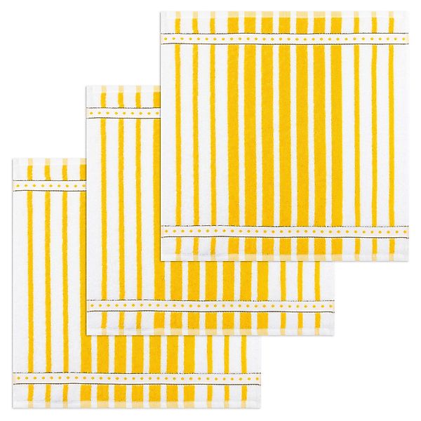 Kracht Geschirrtuch Blockstreifen, (Set, 3-tlg., Set), günstig online kaufen