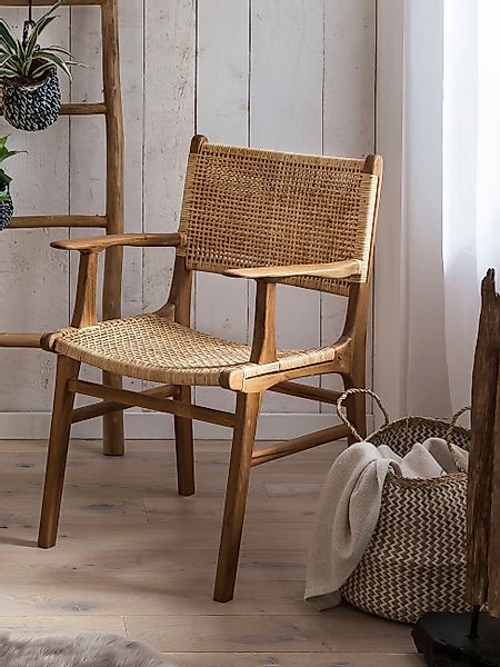 SIT Esszimmerstuhl () mit Armlehnen, moderner Rattanstuhl günstig online kaufen