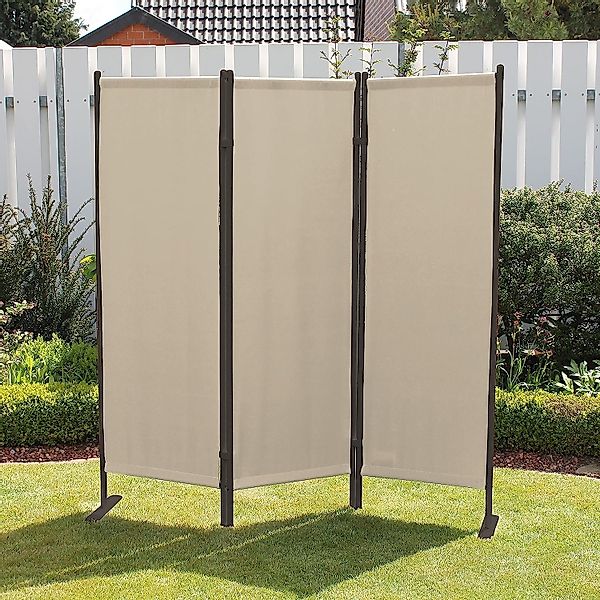 Leco Paravent 3-teilig natur Sichtschutz Stellwand günstig online kaufen