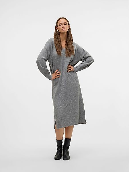 Vero Moda Strickkleid VMJUPITER LS V-NECK günstig online kaufen