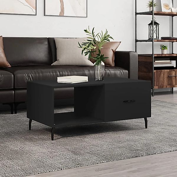 vidaXL Couchtisch Couchtisch Schwarz 90x50x40 cm günstig online kaufen