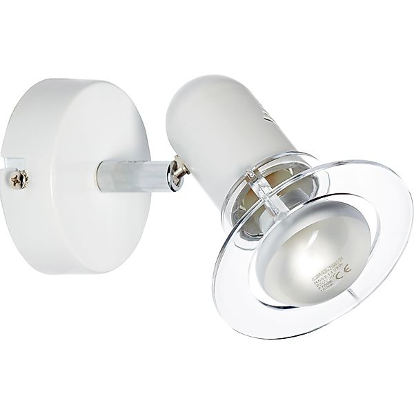 Deckenstrahler Casaca 1-flammig Weiß ca. Ø 8 x 13 cm günstig online kaufen