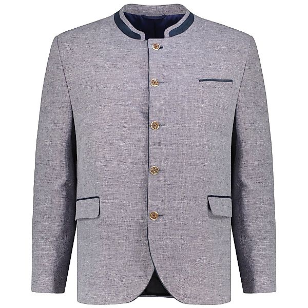 Weis Trachtensakko aus Leinenmischung Farbe grau Größe: 36 günstig online kaufen