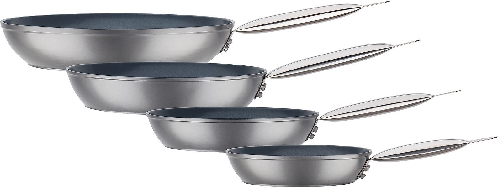 GSW Pfannen-Set »Gastro Quick«, Aluminium, (Set, 4 tlg.), Gastro Pfannen-Se günstig online kaufen