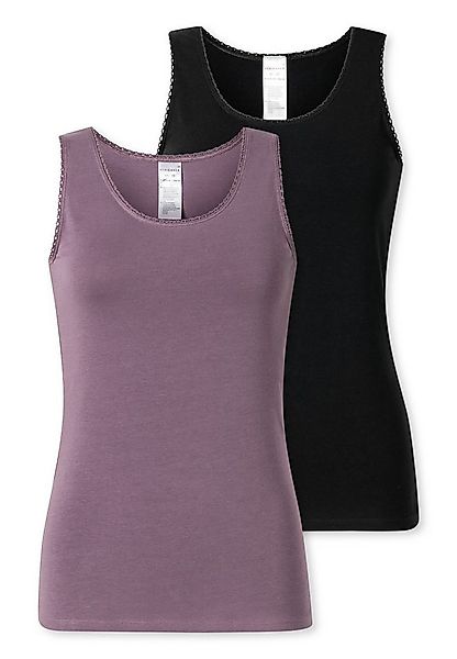 Schiesser Unterhemd 2er Pack 95/5 Cotton (Spar-Set, 2-St) Unterhemd / Top - günstig online kaufen