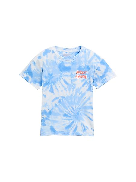 TOM TAILOR T-Shirt mit trendigem Batik-Muster günstig online kaufen