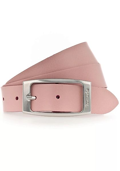 Tamaris Ledergürtel, mit glänzender Schließe in tollen Basic-Farben günstig online kaufen