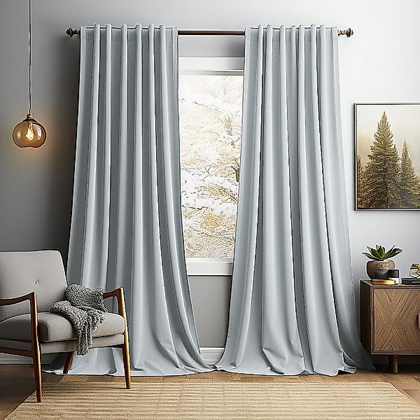 LMaxhome Verdunkelungsvorhang Blickdicht Samt Velvet Vorhang günstig online kaufen