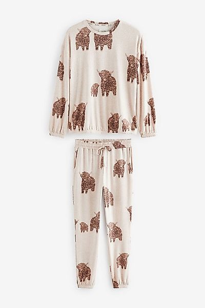 Next Pyjama Weicher, langärmeliger Schlafanzug (2 tlg) günstig online kaufen